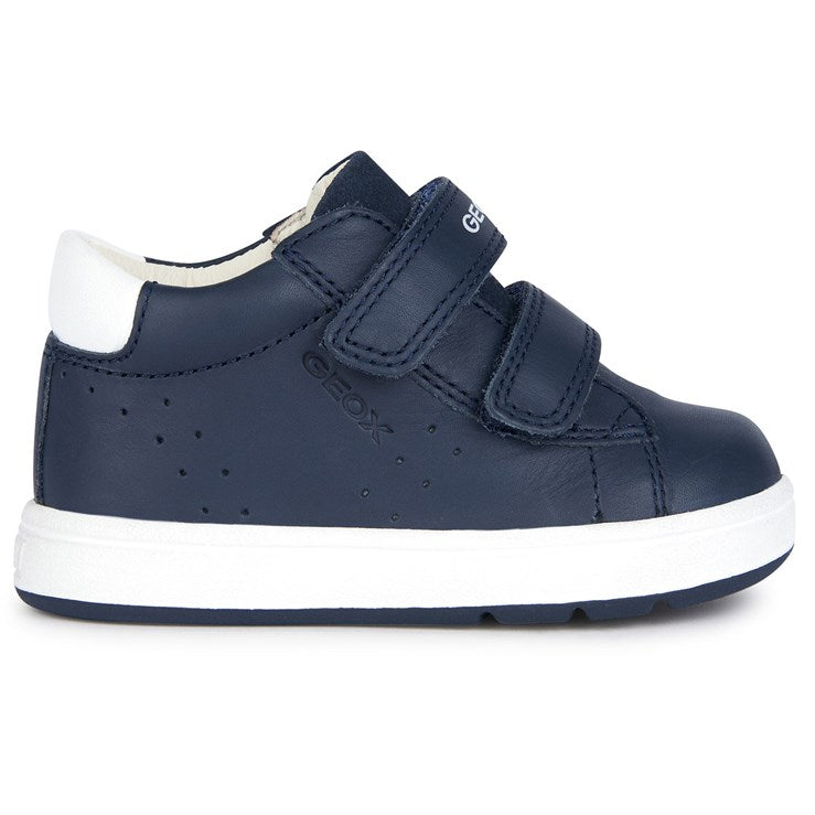 Geox pantofi baieti cu scai 18-26 Navy/Blue