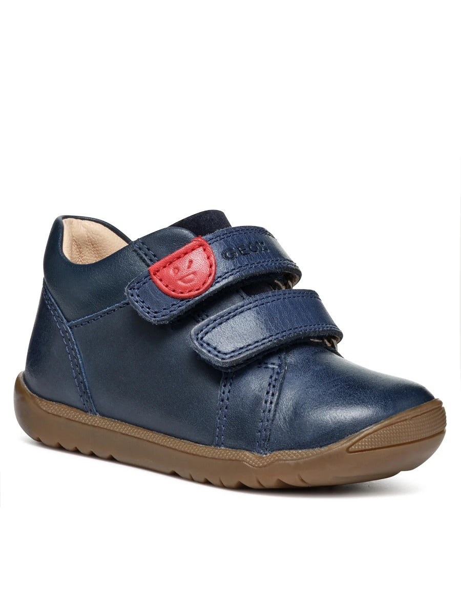 Geox pantofi baieti cu scai 18-26 Navy