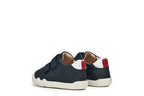 Geox pantofi baieti cu scai Natural Shape 20-25 Nappa Navy/Red