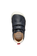 Geox pantofi baieti cu scai Natural Shape 20-25 Nappa Navy/Red