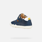 Geox pantofi baieti decupati Barefoot Steppieup 20-27 Navy/White