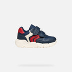 Geox pantofi baieti Flexyper Mini 24-27 Navy/Red