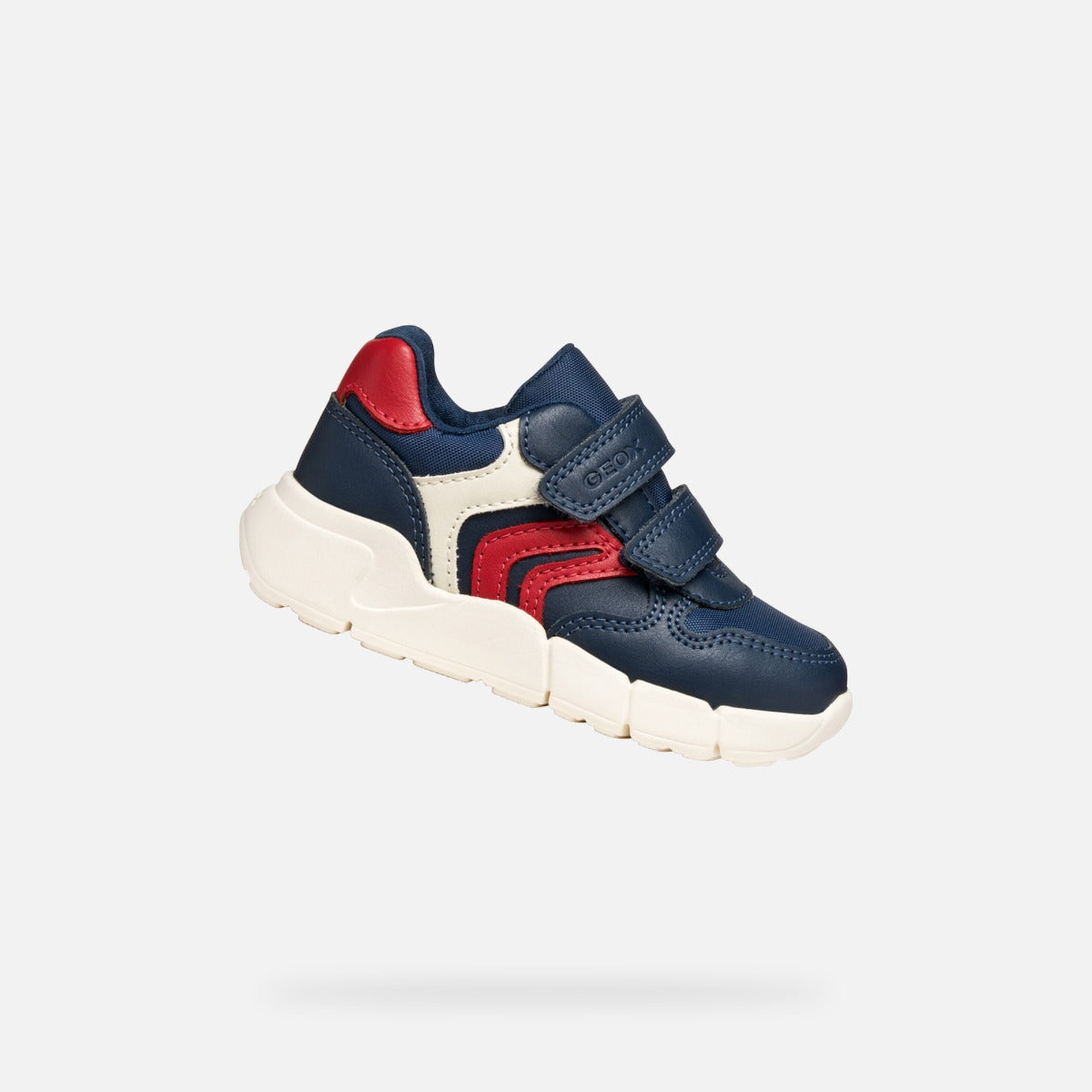 Geox pantofi baieti Flexyper Mini 18-23 Navy/Red