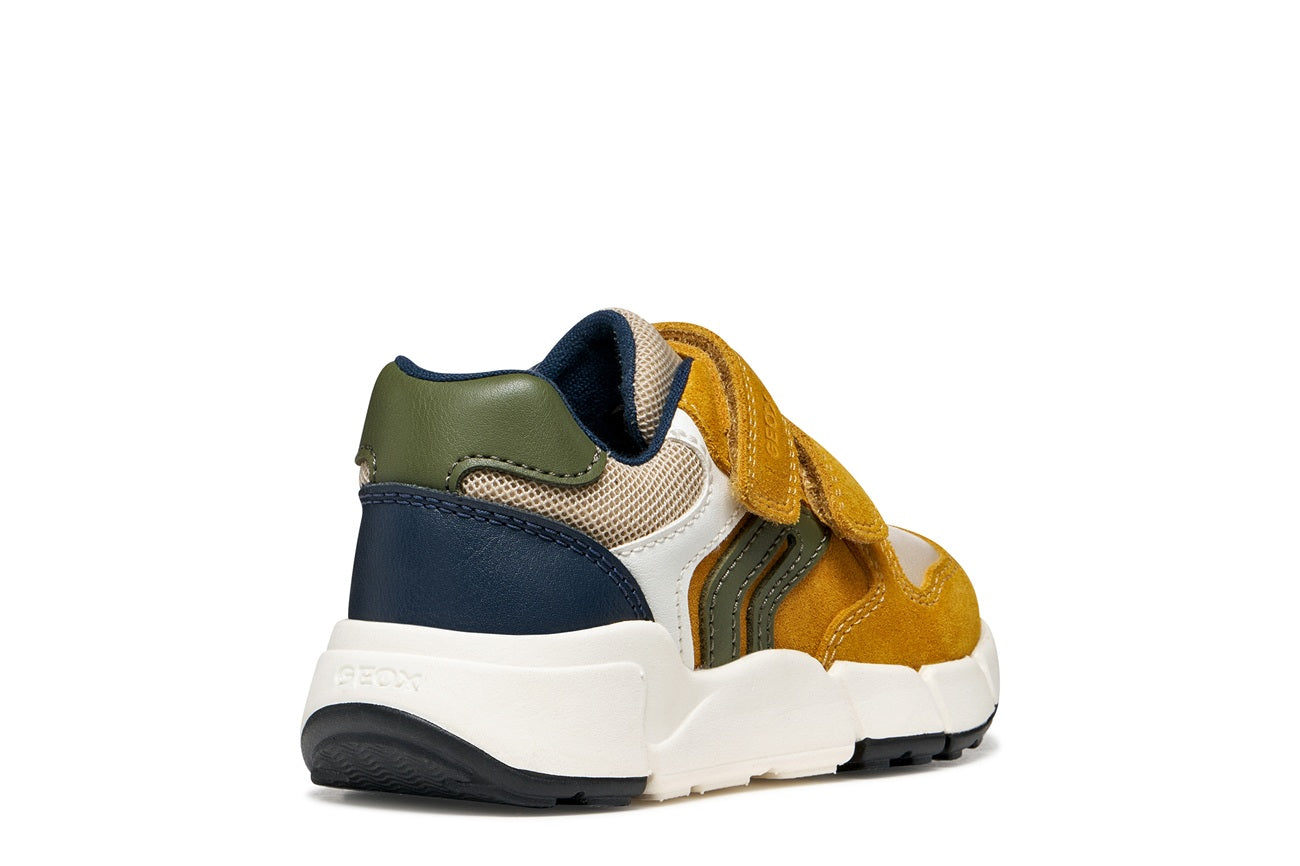 Geox Respira pantofi baieti Flexyper Mini 20-27 Lemon