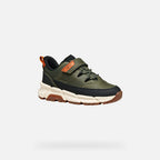Geox pantofi baieti Flexyper Plus Amphibiox 28-35 Military