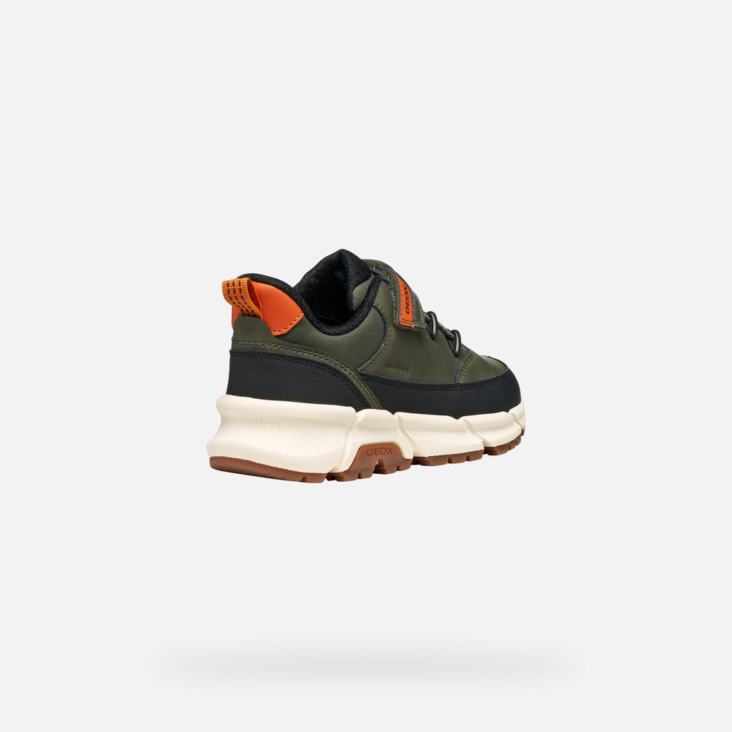 Geox pantofi baieti Flexyper Plus Amphibiox 28-35 Military