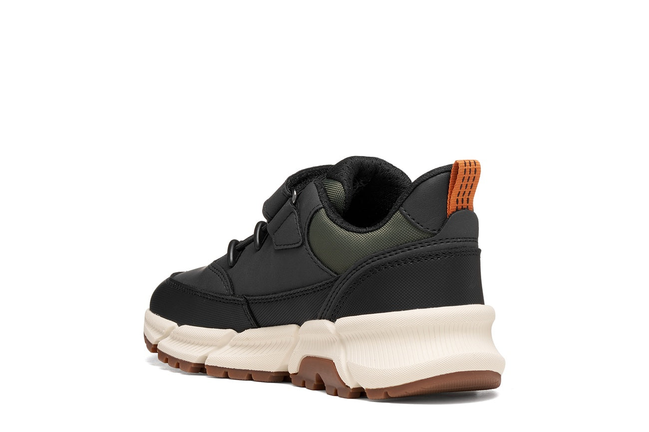 Geox pantofi baieti Flexyper Plus AmphibioxTEX Waterproof 28-38 Black/Military