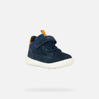 Geox pantofi baieti Hyroo 20-23 Navy/Ochre Yellow