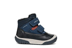 Geox pantofi baieti imblaniti Waterproof 20-23 Black/Navy