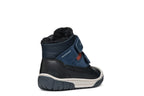 Geox pantofi baieti imblaniti Waterproof 24-27 Black/Navy