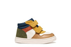 Geox Respira pantofi baieti Nashik 20-27 Ivory/Cognac