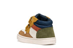 Geox Respira pantofi baieti Nashik 20-27 Ivory/Cognac