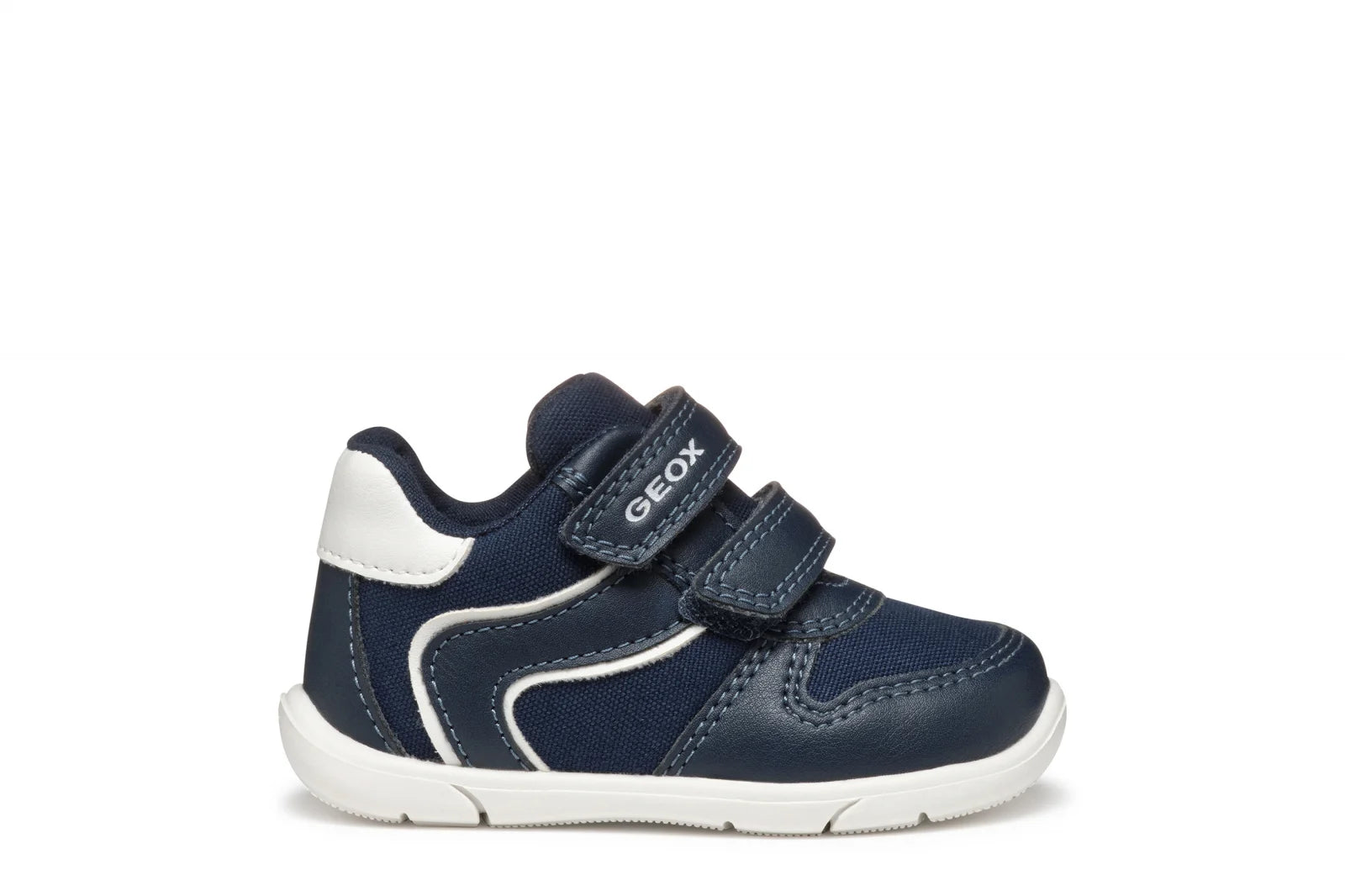Geox pantofi baieti Primii Pasi Zapito 18-26 Navy/White