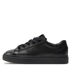 Geox pantofi baieti scoala cu siret 28-36 Negru 