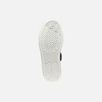 Geox pantofi baieti scoala cu siret si fermoar  28-35 Navy/Brown