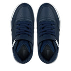 Geox pantofi baieti scoala snakers inalti 28-36 Bleumarin