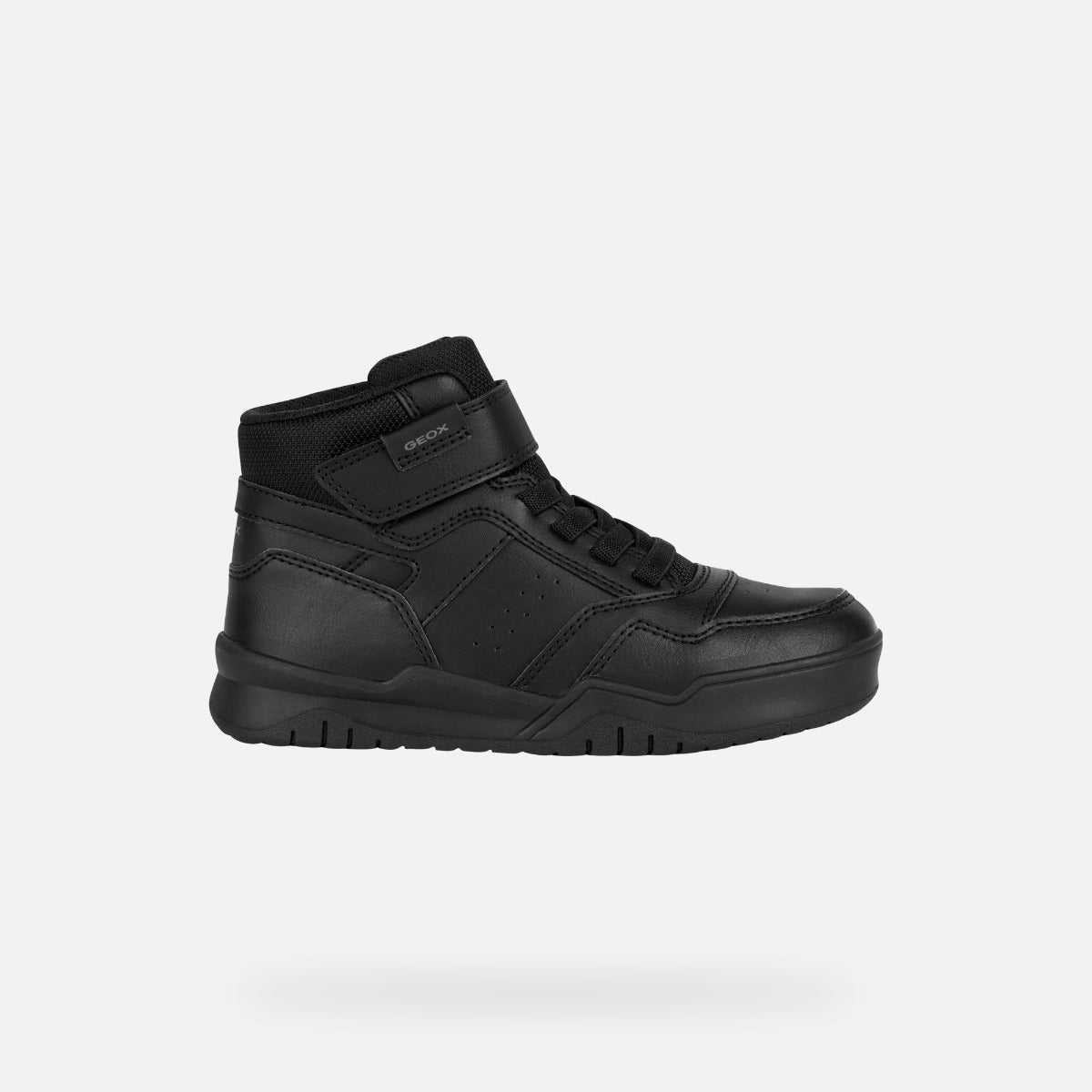 Geox pantofi baieti scoala sneakers inalti Perth 36-37 Black