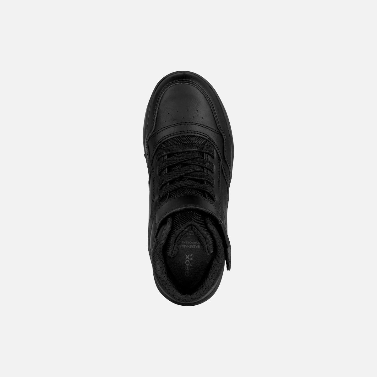 Geox pantofi baieti scoala sneakers inalti Perth 36-37 Black