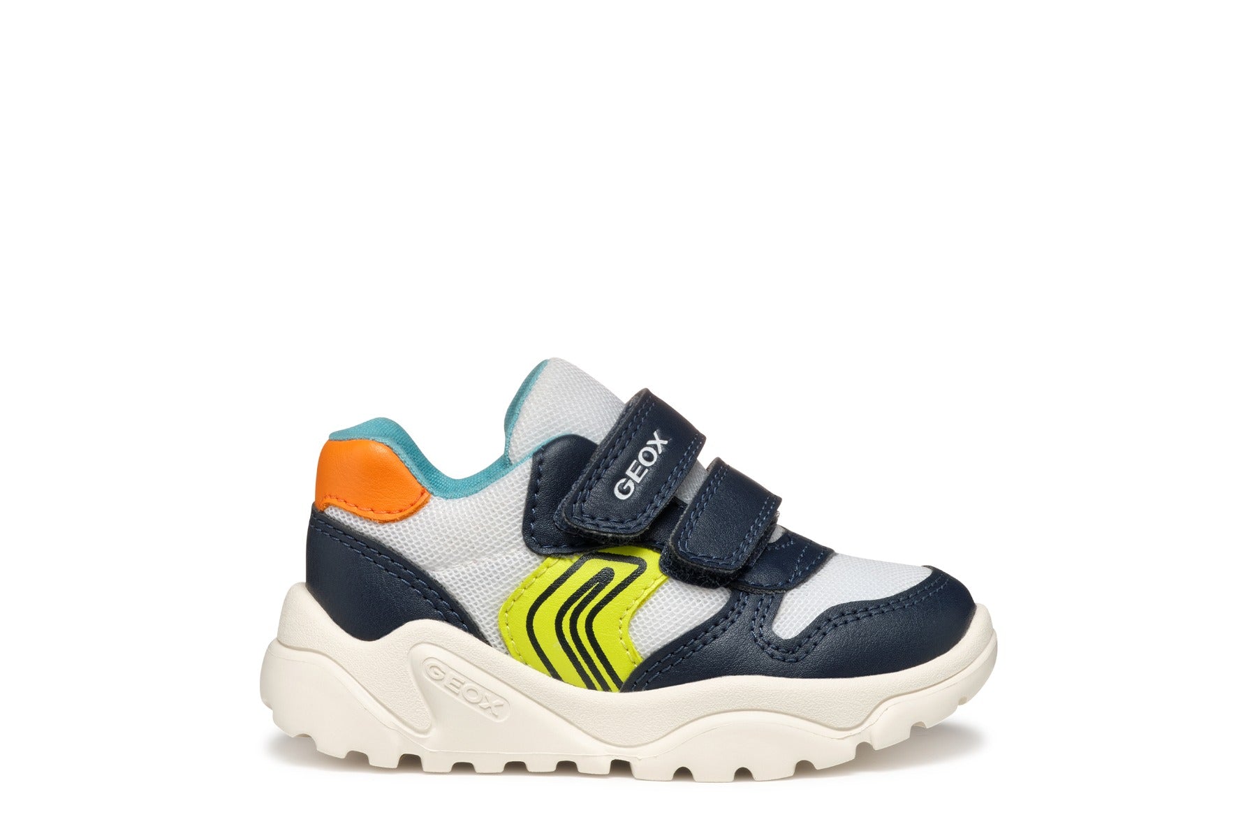 Geox pantofi baieti sport 24-27 White/Navy