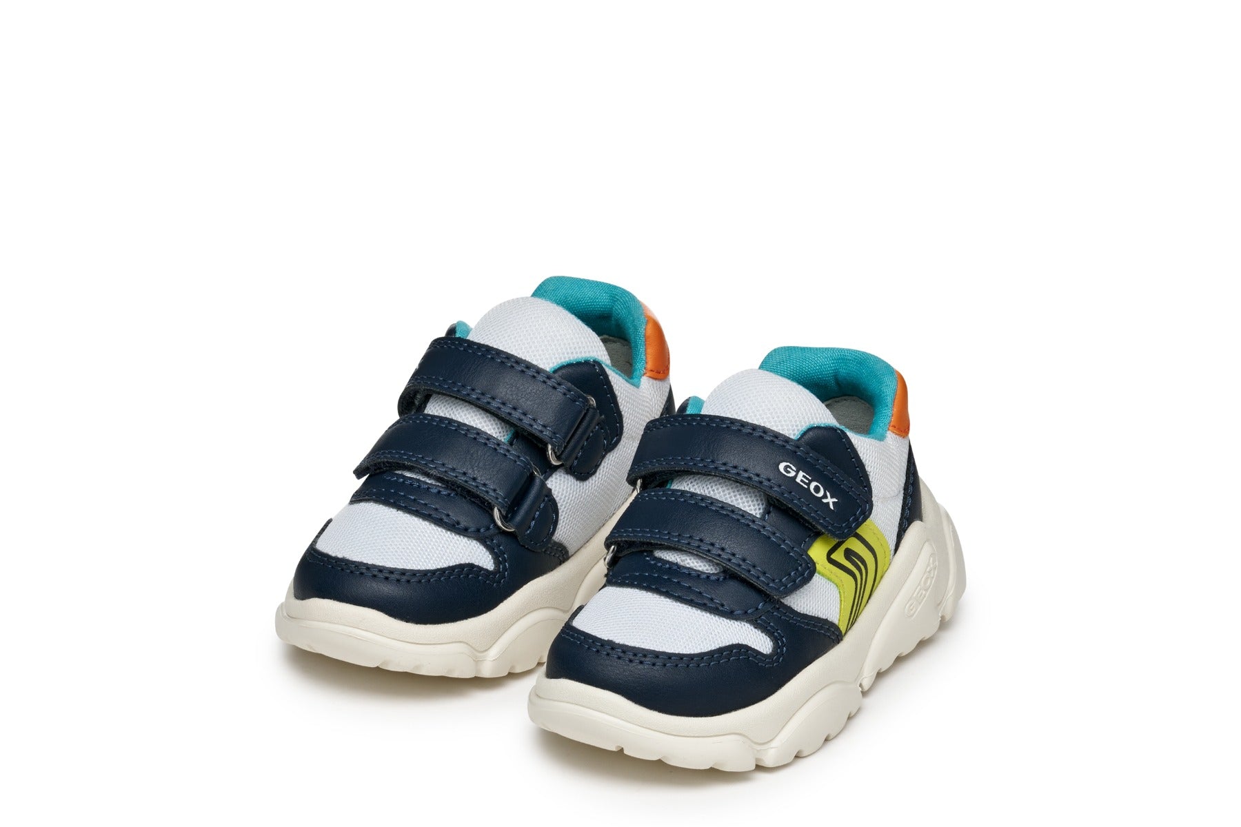 Geox pantofi baieti sport 18-23 White/Navy