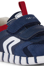 Geox pantofi baieti sport 18-26 Navy/Dark Red