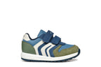 Geox pantofi baieti sport 20-23 Blue/Khaki