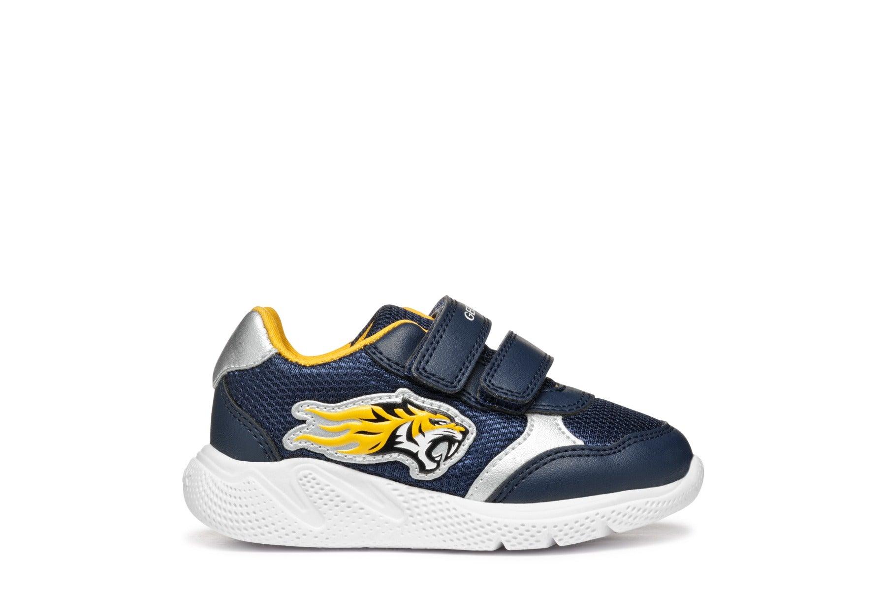 Geox pantofi baieti sport 20-23 Sprintye Dark Navy/Yellow Tigru