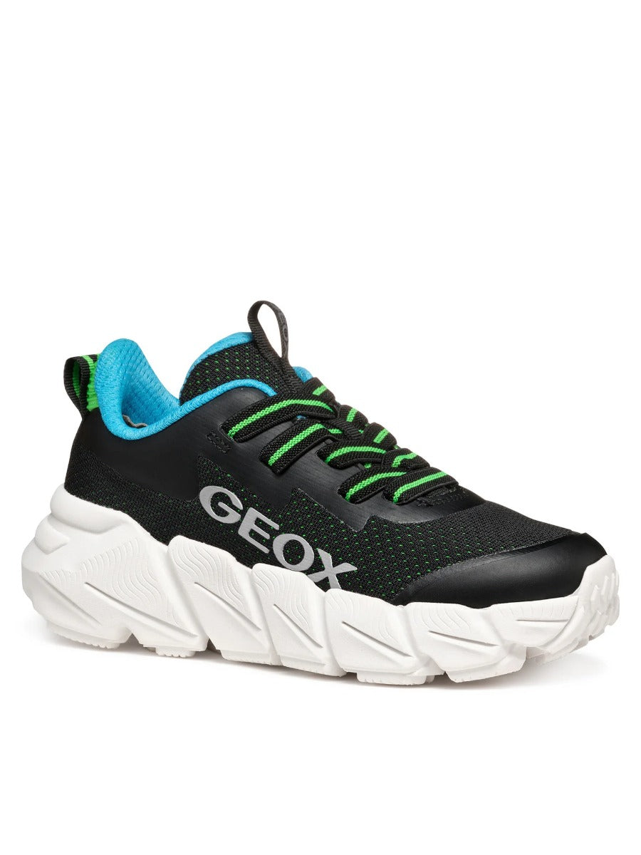 Geox pantofi baieti sport 29-35 Flexyper Fast Black Imagine principală a produsului