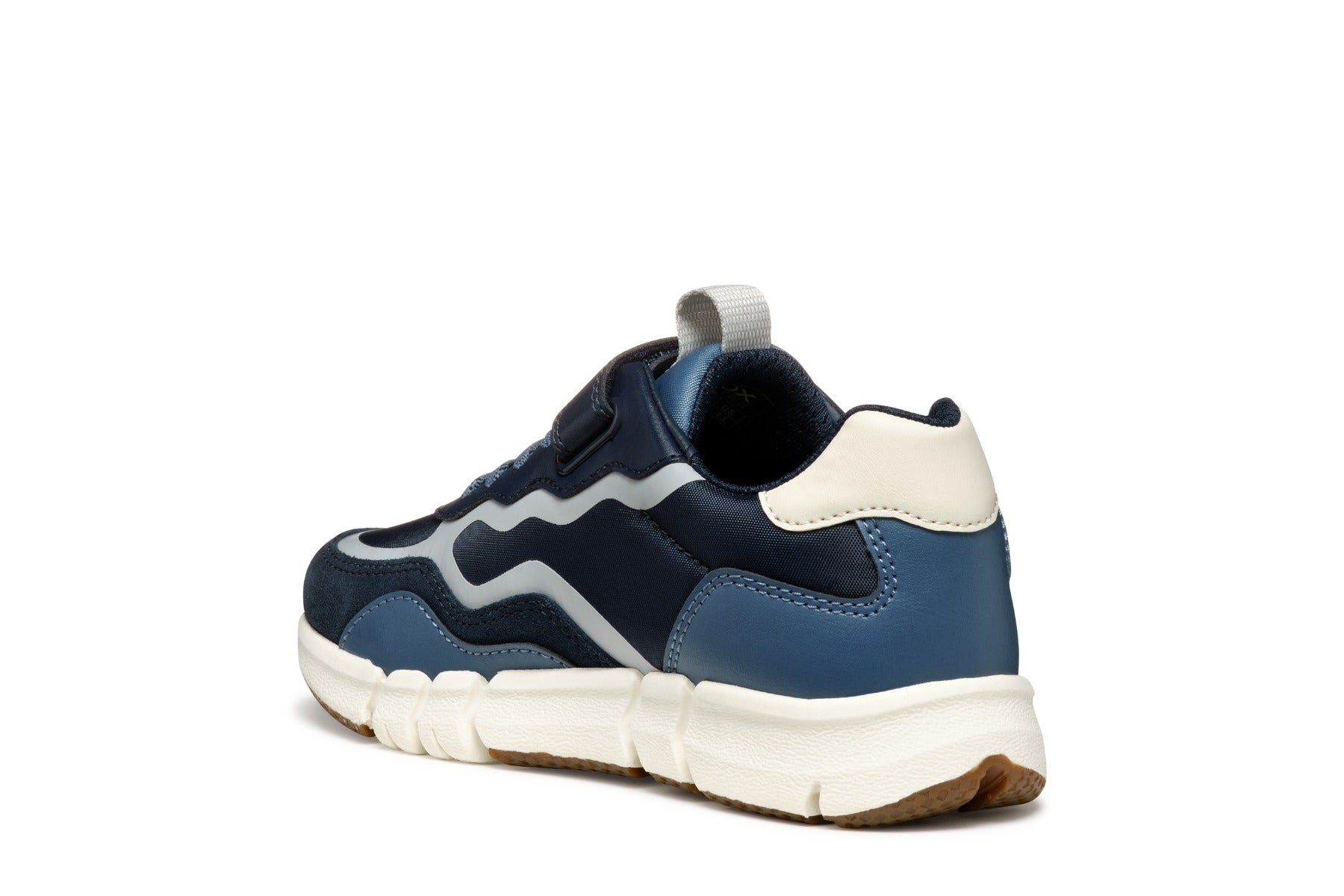 Geox pantofi baieti sport 36-37 Flexyper Navy/Light Grey