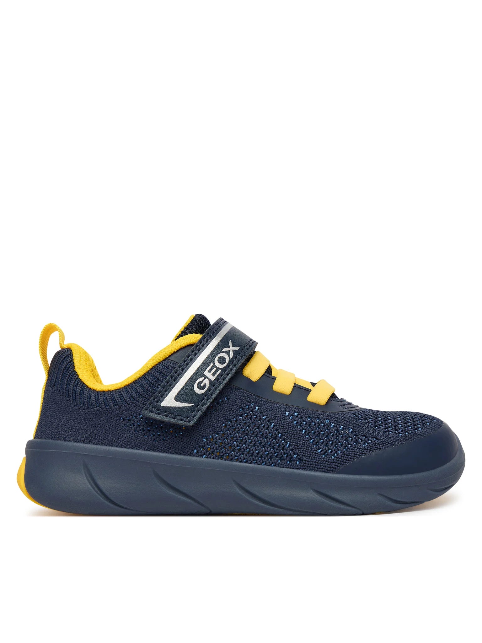 Geox pantofi baieti sport Barefoot Foot-Run 26-34 Navy/Yellow