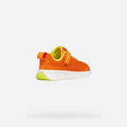 Geox pantofi baieti sport Barefoot Foot-Run 26-34 Orange/Lime green