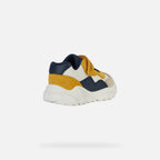 Geox pantofi baieti sport Ciufciuf 20-27 Taupe/Ochre Yellow