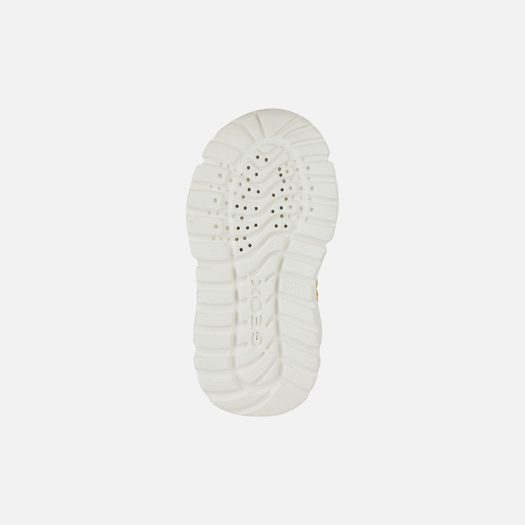 Geox pantofi baieti sport Ciufciuf 20-27 Taupe/Ochre Yellow