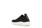 Geox pantofi baieti sport cu efect tricotat 28-39 Aril Black