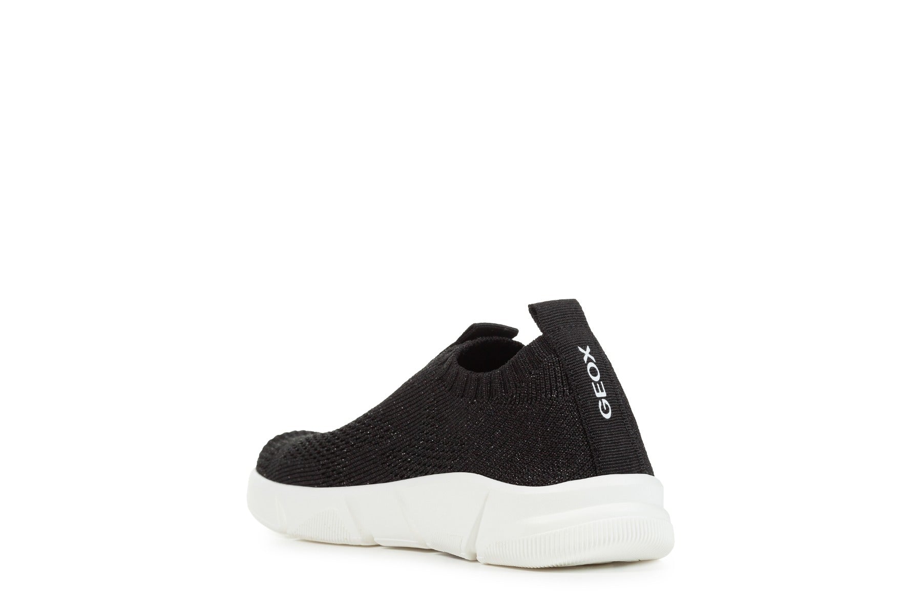 Geox pantofi baieti sport cu efect tricotat 28-39 Aril Black