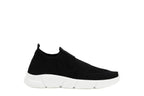 Geox pantofi baieti sport cu efect tricotat 28-39 Aril Black