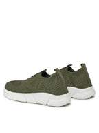 Geox pantofi baieti sport cu efect tricotat 28-39 Aril Military