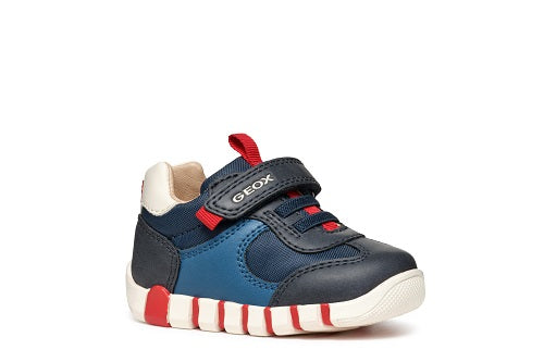 Geox pantofi baieti sport cu scai 18-26 Lupidoo Albastru Imagine principală a produsului