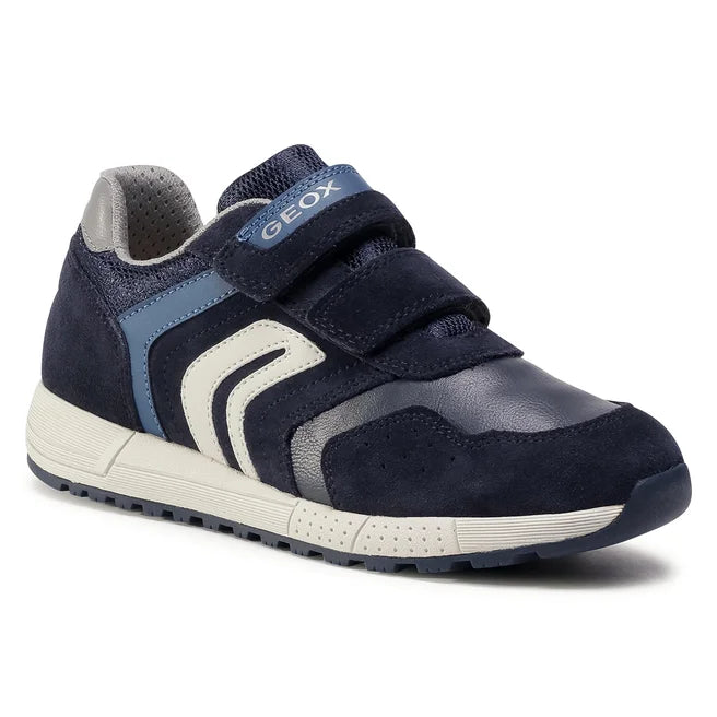 Geox pantofi baieti sport cu scai 28-36 Bleumarin