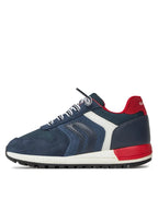 Geox pantofi baieti sport cu siret Alben 28-35 Navy/Avio