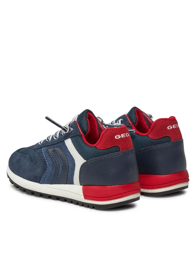Geox pantofi baieti sport cu siret Alben 28-35 Navy/Avio