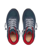 Geox pantofi baieti sport cu siret Alben 36-37 Navy/Avio