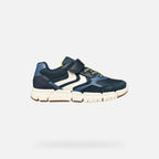 Geox pantofi baieti sport Flexyper 28-36 Navy/Yellow