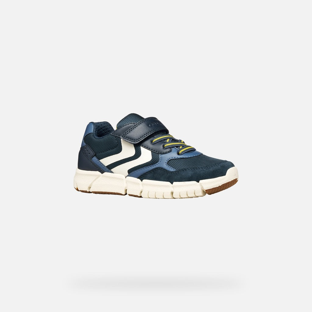Geox pantofi baieti sport Flexyper 28-36 Navy/Yellow
