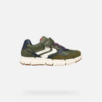 Geox pantofi baieti sport Flexyper 33-37 Military/Navy