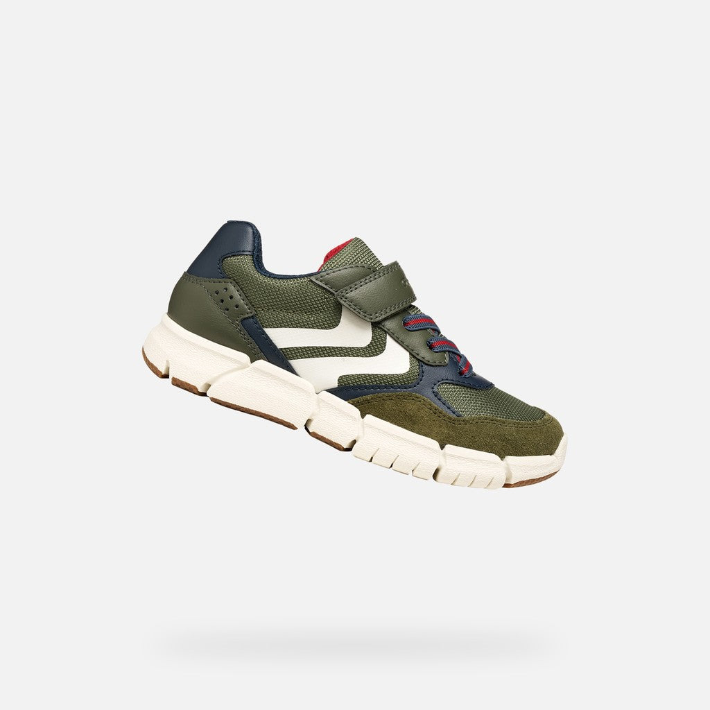 Geox pantofi baieti sport Flexyper 33-37 Military/Navy