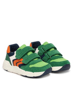 Geox pantofi baieti sport Flexyper Mini 20-27 Green/Orange