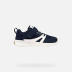 Geox pantofi baieti Barefoot sport Foot-Run 28-35 Dark Navy/White