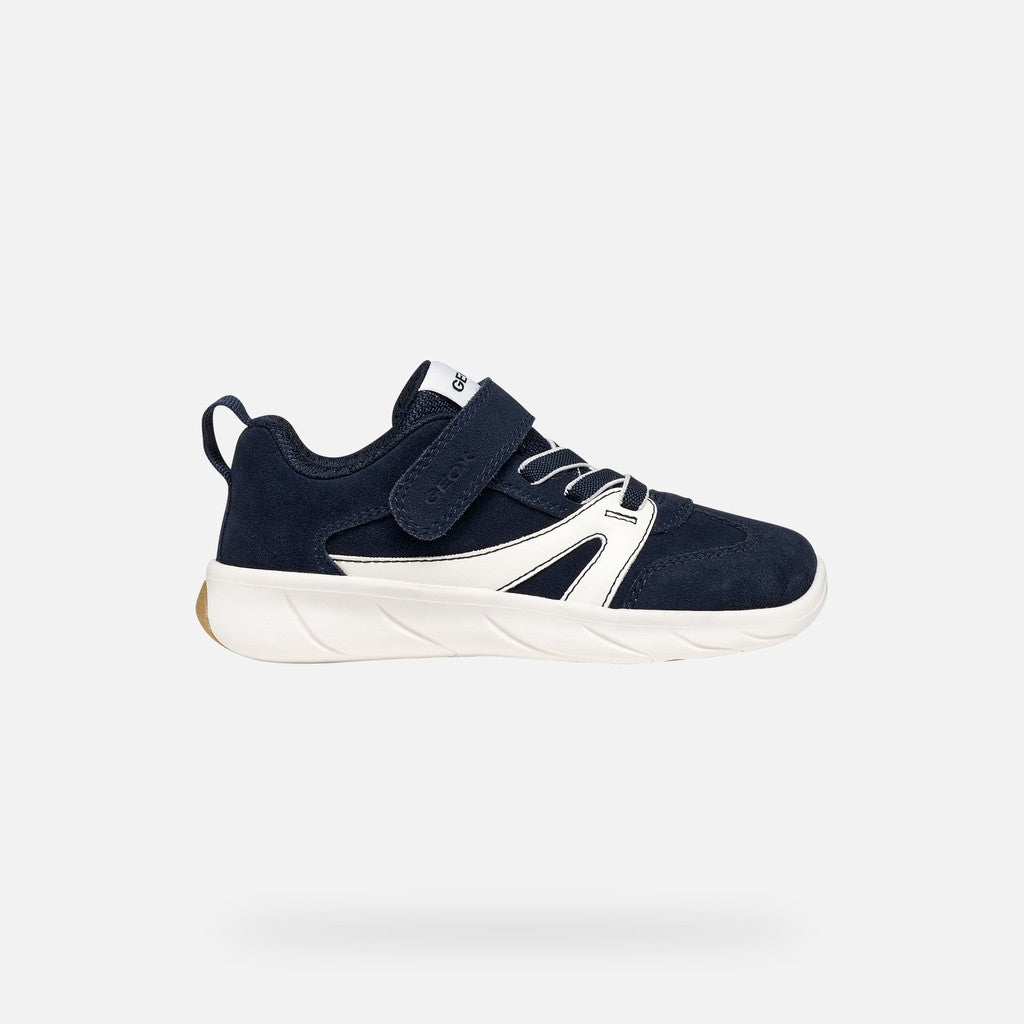 Geox pantofi baieti Barefoot sport Foot-Run 28-35 Dark Navy/White