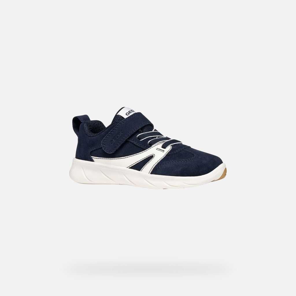 Geox pantofi baieti Barefoot sport Foot-Run 28-35 Dark Navy/White